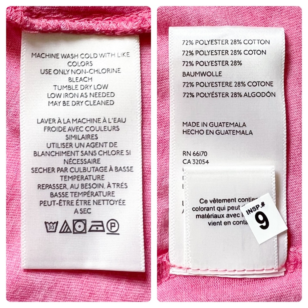 FREE PEOPLE WE THE FREE BELLA TEE PINK SPICED CORAL TEE SHIRT TOP OVERSI… - Picture 10 of 16